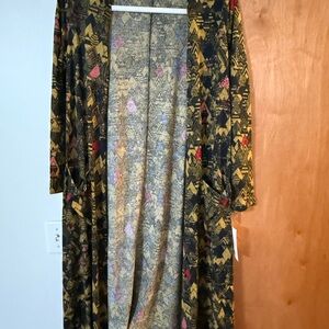 LuLaRoe Multicolor Geometric Cardigan
